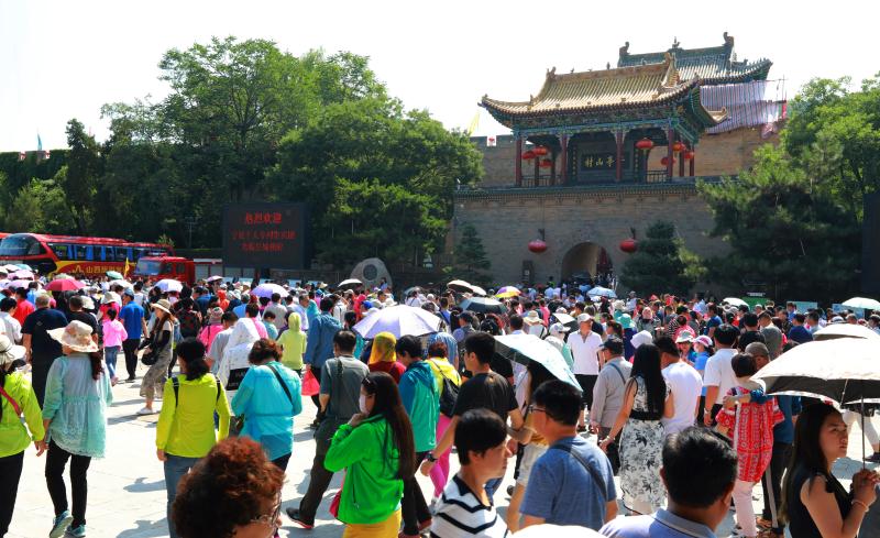 实现突破！宁夏首趟千人专列开进皇城相府