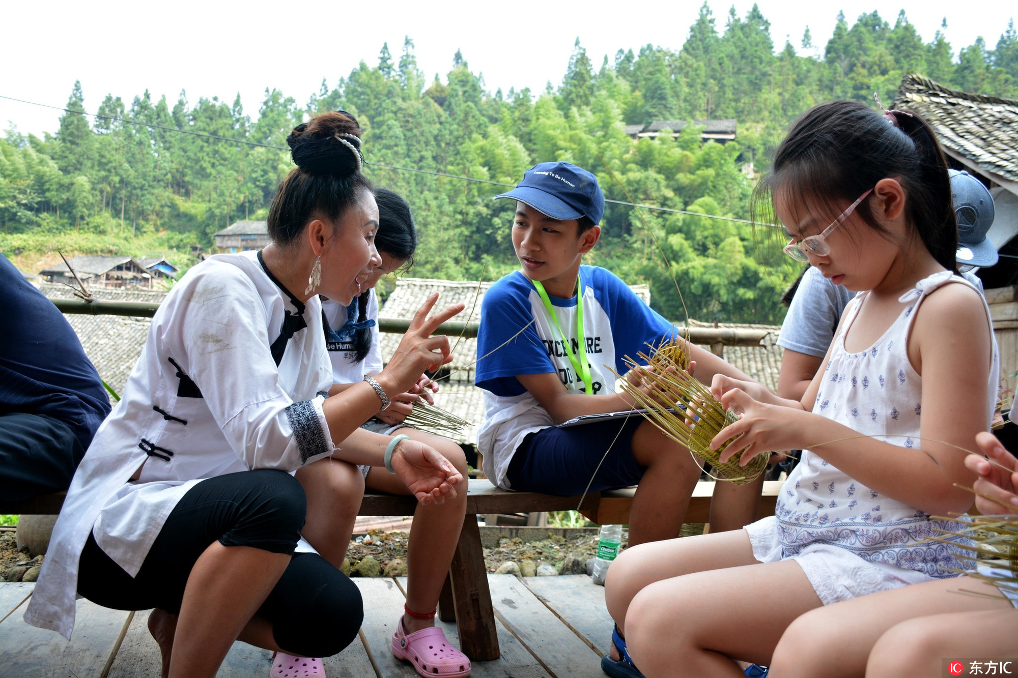 贵州榕江：城市孩子体验乡土 欢度暑假