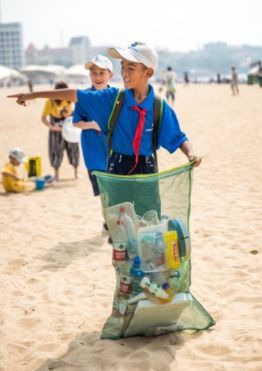 “守护美丽岸线 我们共同行动” ——中国海洋发展基金会第三届全国净滩公益活动侧记