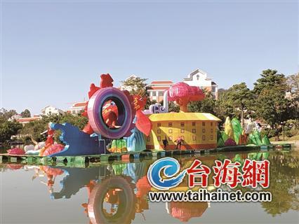 1月20日，漳州市区各大公园春节花灯将亮灯